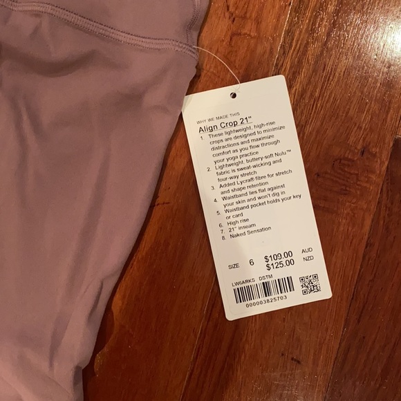 Lululemon Align Crop 21 - Picture 2 of 2